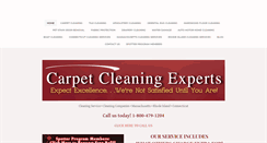 Desktop Screenshot of mycarpetcleaningexperts.com